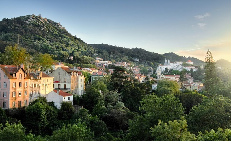 Scenic view of Sintra